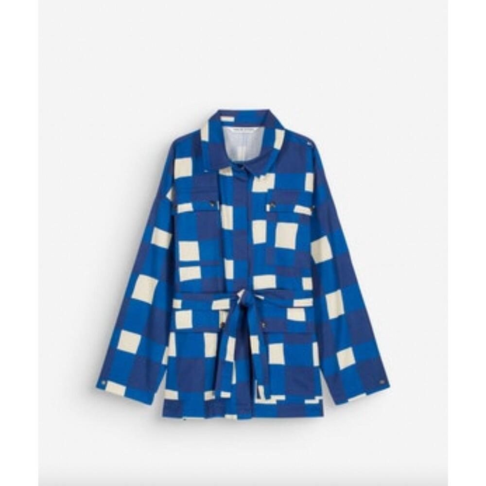 NEW CHLOE STORA women's vietnam jacket in blue